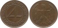 Deutsches Reich, Weimarer Republik 4 Pfennig -