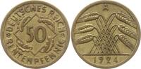 Deutsches Reich, Weimarer Republik 50 Rentenpfennig -