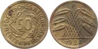 Deutsches Reich, Weimarer Republik 50 Rentenpfennig -