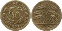 Deutsches Reich, Weimarer Republik 50 Rentenpfennig -