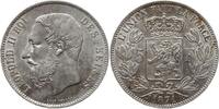 Belgien, Königreich 5 Francs Leopold II., 1865 - 1909 -
