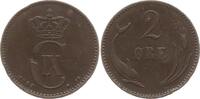 Dänemark, Königreich 2 Öre Christian IX., 1863 - 1906 -