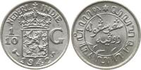 Niederländisch Ostindien 1/10 Gulden Wilhelmina, 1890 - 1948 -