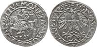 Königreich Polen, Litauen 1/2 Groschen Sigismund II. August, 1547 - 1572, Vilnius -