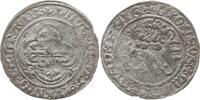 Sachsen, Markgrafschaft Meißen Meißner Groschen (Kreuzgroschen) Wilhelm I, 1381 - 1407, Freiberg -