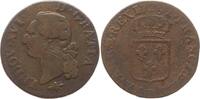 Frankreich, Königreich 1 Sol Louis XVI., 1774 - 1793, Lyon -