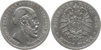 Deutsches Kaiserreich, Mecklenburg-Schwerin 2 Mark Friedrich Franz II., 1842 - 1883 -