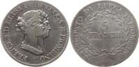 Italien - Lucca und Piombino, Fürstentum 5 Franchi Elisa Bonaparte und Felice Bacciocchi, 1805 - 1814, Florenz -