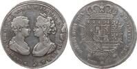 Italien - Toskana Francescone (10 Paoli) Carlo Ludovico di Borbone mit seiner Mutter Maria Luigia, 1803 - 1807, Florenz -