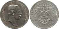 Deutsches Kaiserreich, Königreich Sachsen 5 Mark Friedrich August III., 1904 - 1918 -