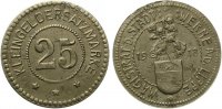  1918 Werne - Eisen ohne Jahr (Funck 596.4) 25 Pfennig  ss-vz selten 175,00 EUR  + 7,30 EUR frais d'envoi