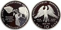 10 Euro 2011 150 Jahre Entdeckung des Urvogels Archaeopteryx SILBER !!! -