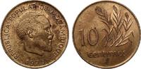 10 Centimos 1975 Mosambik President Samora Machel -