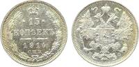  15 Kopeken Russland Nikolaus II  1914 vz+