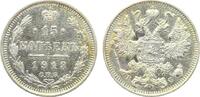  15 Kopeken Russland Nikolaus II  1913 vz