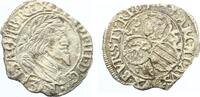 Habsburg Österreich 3 Kreuzer Ferdinand III. (1637 - 1657) 3. Zahl nicht lesbar -