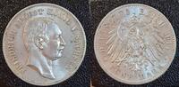GERMANY 5 Mark 5 Mark Sachsen Friedrich August III -