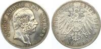 GERMANY 5 Mark 5 Mark Saxony. Georg "Death Commemoration" -