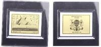Tschad 5000 Francs 1/200 Unze Gold Pyramiden -