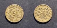 Weimar 5 Reichspfennig -