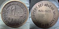 Stralsund Medaille 1928 Stadtsiegel Abguss 300 Jahrfeier der Abwehr Wallensteins -