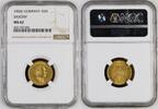 GERMANY 10 Mark 10 Mark Sachsen Friedrich August III Jaeger 267 -