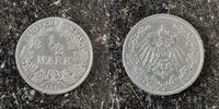  1917 J 1/2 Mark SS-VZ 5,00 EUR  + 5,50 EUR frais d'envoi