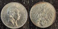  1911 3 Mark Sachsen vz-st 55,00 EUR  + 7,30 EUR frais d'envoi