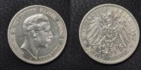  1907 A 2 Mark Preussen Wilhelm II Jaeger 102 ss 20,00 EUR  + 5,50 EUR frais d'envoi