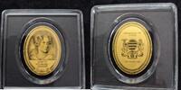 TSCHAD 5000 Francs Gold 1/200 Unze Annette von Droste Hülshoff -