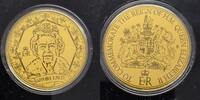 Grossbritannien The Queens Sapphir Jubilee 1/200 oz 999er Gold Goldmedaille -