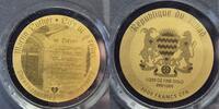 Goldmünze Tschad 5000 Francs 2019 Motiv Luther 95 Thesen Feingold 999 1/200 oz -