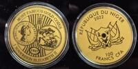 100 Francs 2020 Double Eagle 1/200 Gold 999 -