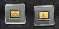 Goldmünze Tschad 3000 Francs Brandenburger Tor Feingold 999 1/500 oz -