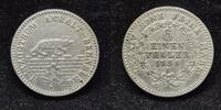  1856 1/6 Taler Anhalt-Bernburg SS-VZ 35,00 EUR  + 7,30 EUR frais d'envoi