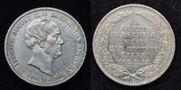 1854 Sachsen 1/3 Taler 1854 Friedrich August II. 1836-1854 auf den Tod vz+ 75,00 EUR  + 7,30 EUR frais d'envoi