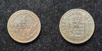  1856 A Anhalt Dessau 1 Pfennig 1856 AKS 28 ss 10,00 EUR  + 5,50 EUR frais d'envoi