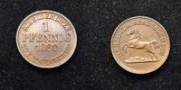  1860 Braunschweig Pfennig Pferd vz 18,00 EUR  + 5,50 EUR frais d'envoi