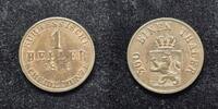  1865 Hessen Kassel 1 Heller Fast vorz&uuml;glich 10,00 EUR  + 5,50 EUR frais d'envoi