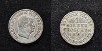  1869 Preussen 1 Silbergroschen Wilhelm vz 9,99 EUR  + 5,50 EUR frais d'envoi