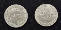  1843 A 2 1/2 Groschen Preussen Friedrich Wilhelm IV ss 13,50 EUR  + 5,50 EUR frais d'envoi
