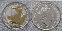  2018 Gro&szlig;britannien 2 Pfund 2018 Britannia Silberm&uuml;nze Unze bankfrisch ... 85,00 EUR  + 7,30 EUR frais d'envoi