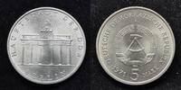  1971 5 Mark Brandenburger Tor pr&auml;gefrisch feines St&uuml;ck 6,50 EUR  + 5,50 EUR frais d'envoi