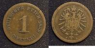  1888 F 1 Pfennig Kaiserreich SS 10,00 EUR  + 5,50 EUR frais d'envoi