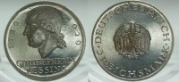  1929 G 3 Mark Lessing VZ aus PP leicht berieben 165,00 EUR  + 7,30 EUR frais d'envoi
