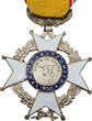 Frankreich Medaille Croix du Merite 1900 2. Klasse (Silber) am Band TTB-SUP