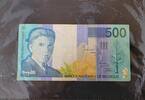 Belgien 500 Francs Banknote / Geldschein -