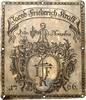 Deutschland Kunstmedaille / Werbeschild BAROCK. Extrem Selten, Unikat Original Werbeschild aus der Zeit -