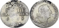 Anhalt-Bernburg 8 Gute Groschen Fürstentum , Victor Friedrich, 1721 - 1765 -