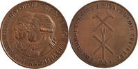 Ausbeute, Bergbau, Hüttenwesen Bronzemedaille 200 Jahre Bergakademie Freiberg. -